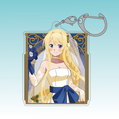 『ソードアート・オンライン』描き下ろし アリス アクリルマルチキーホルダー ウェディングドレスVer.